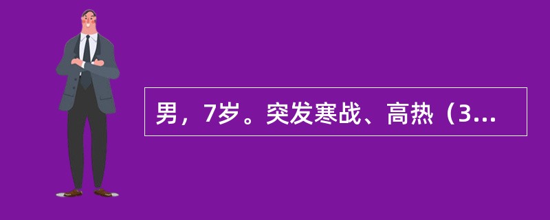 男，7岁。突发寒战、高热（39.8℃），烦躁不安，诉右大腿下方剧痛，膝关节呈半屈曲状，拒动。查体发现右大腿远端压痛。早期确诊主要依靠哪项？（　　）