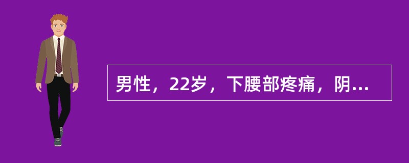 男性，22岁，下腰部疼痛，阴雨天加重近1个月，同时伴有部活动不便，并逐渐累及胸部。对该患者，下列哪项措施是错误的？（　　）