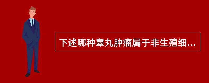 下述哪种睾丸肿瘤属于非生殖细胞肿瘤？（　　）