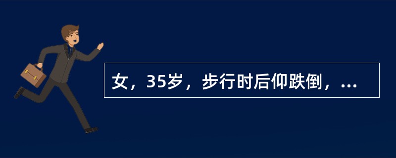 女，35岁，步行时后仰跌倒，右手掌撑地伤后1小时，右肩痛，不敢活动。检查：右肩方肩畸形，Dugas征（+）临床诊断首先考虑（　　）。