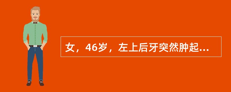 女，46岁，左上后牙突然肿起2天。2周前刚结束龈下刮治治疗，急诊诊断为急性牙周脓肿。脓肿形成最可能的主要原因是