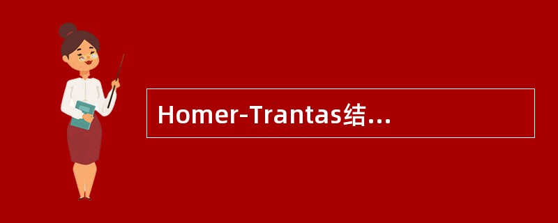 Homer-Trantas结节常见于（　　）。