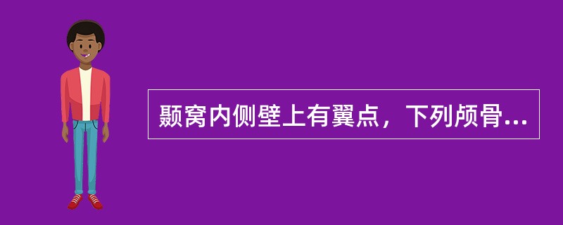 颞窝内侧壁上有翼点，下列颅骨不参与构成翼点的是（）