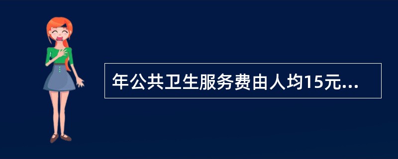 年公共卫生服务费由人均15元提高到45元，此举措对居民获得健康服务行为是（　　）。