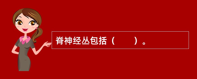 脊神经丛包括（　　）。