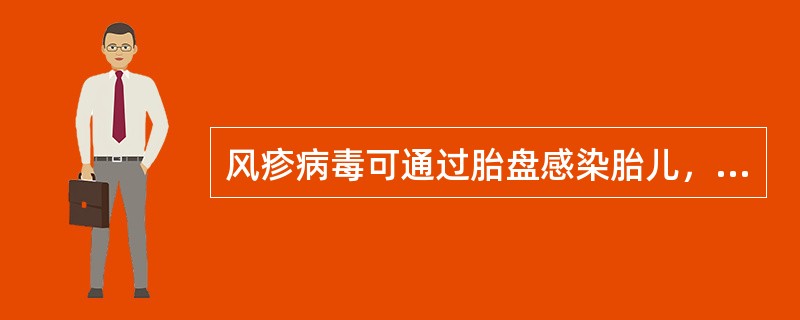 风疹病毒可通过胎盘感染胎儿，容易引起畸形的感染月龄是