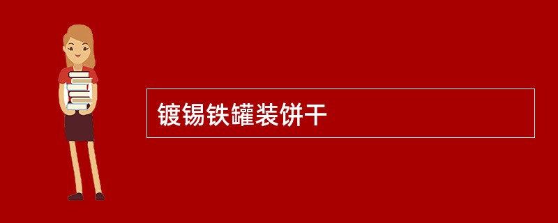 镀锡铁罐装饼干