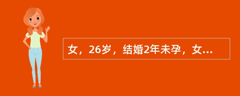 女，26岁，结婚2年未孕，女性激素测定LH/FSH＞3，首选的治疗方法是（　　）。