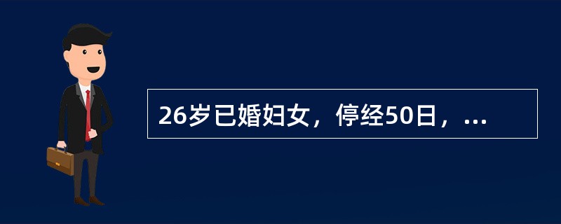 26岁已婚妇女，停经50日，阴道中等量流血2日，伴阵发性下腹痛并逐渐加重。查子宫稍大，宫口可通过一指，并见宫口内的胎囊。本例正确的处置是（　　）。