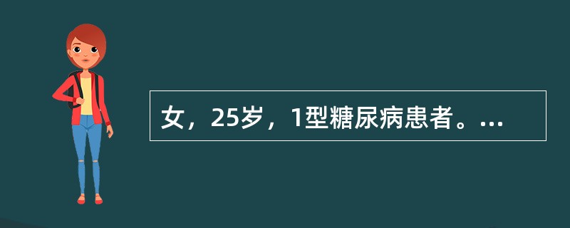 女，25岁，1型糖尿病患者。近日来食欲减退、多饮、烦渴、多尿。身高160cm，体重41kg，皮肤弹性差。空腹血糖22.2mmol/L，尿糖(+++)，酮体强阳性，CO2CP18mmol/L。应采用下列