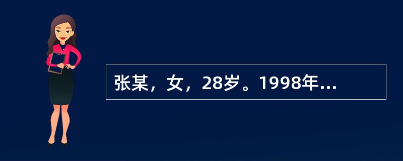 张某，女，28岁。1998年3月28日就诊。主诉：便秘2个月，患者发病的2个月前刮宫产一女婴，因术中出血过多，曾输血600毫升。分娩后至今，每次排便均需外用开塞露或服果导片，以后用药量渐增大.现每需服
