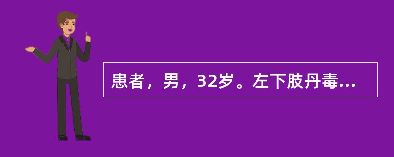 患者，男，32岁。左下肢丹毒，皮肤红肿，痛如火燎，口渴少饮，尿黄，舌红苔黄腻，脉滑数。其证型是