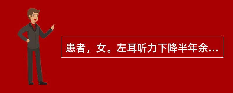 患者，女。左耳听力下降半年余。检查见左外耳道内大量棕褐色耵聍，质硬，用镊子难以挟出。</p><p class="MsoNormal ">处理此病首先应用下列