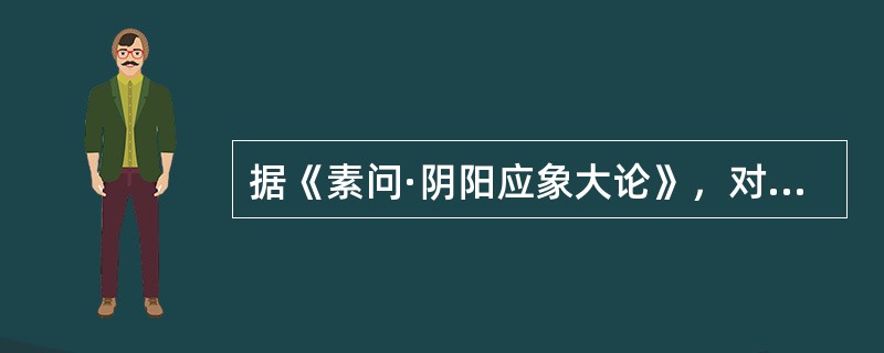 据《素问·阴阳应象大论》，对于病邪轻浅者，其治法是