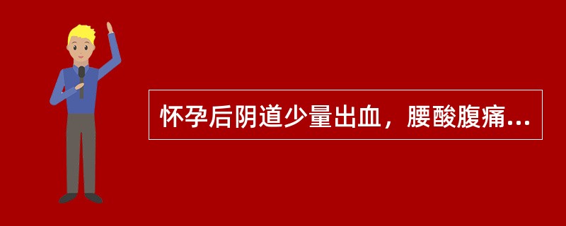 怀孕后阴道少量出血，腰酸腹痛，下坠，头晕耳鸣，夜尿多，舌淡暗，苔白，脉沉细滑尺脉弱。其治疗常用方