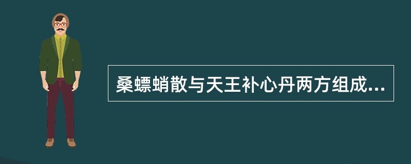 桑螵蛸散与天王补心丹两方组成中均含有的药物是