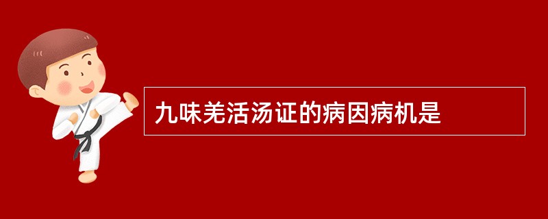 九味羌活汤证的病因病机是
