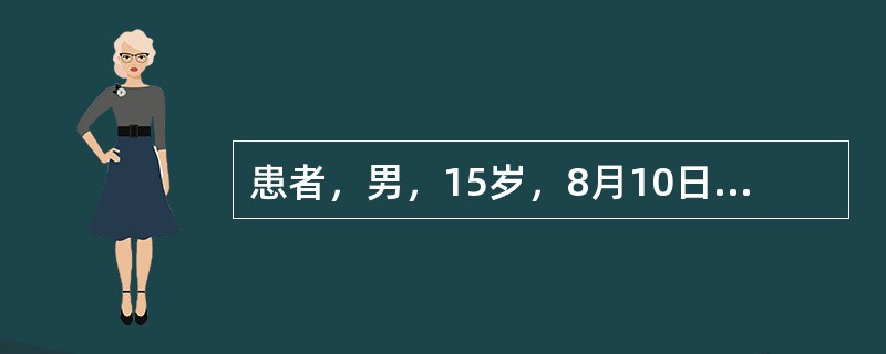 患者，男，15岁，8月10日晚野外露营后，第二天见发热恶寒，头痛无汗，身形拘急，胸痞心烦，舌苔薄腻，脉浮紧。此患者辨证为（　　）。