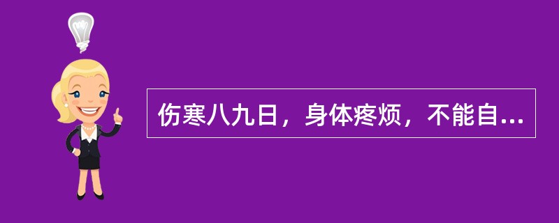 伤寒八九日，身体疼烦，不能自转侧，不呕不渴，脉浮虚而涩者，治用（　　）。