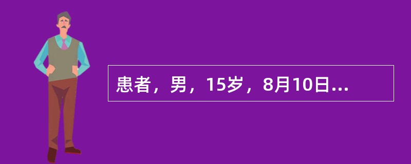 患者，男，15岁，8月10日晚野外露营后，第二天见发热恶寒，头痛无汗，身形拘急，胸痞心烦，舌苔薄腻，脉浮紧。此患者辨证为（　　）。