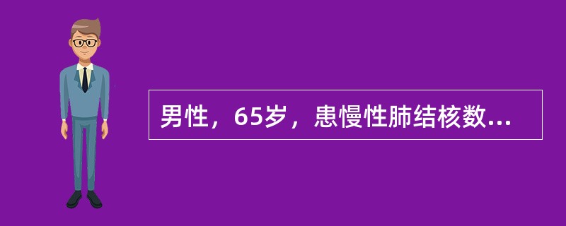 男性，65岁，患慢性肺结核数年，其胸廓前后径远小于左右径，其胸廓的类型属于（　　）。