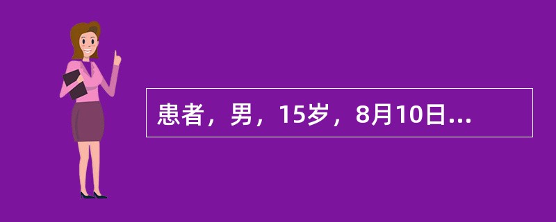 患者，男，15岁，8月10日晚野外露营后，第二天见发热恶寒，头痛无汗，身形拘急，胸痞心烦，舌苔薄腻，脉浮紧。此患者辨证为（　　）。