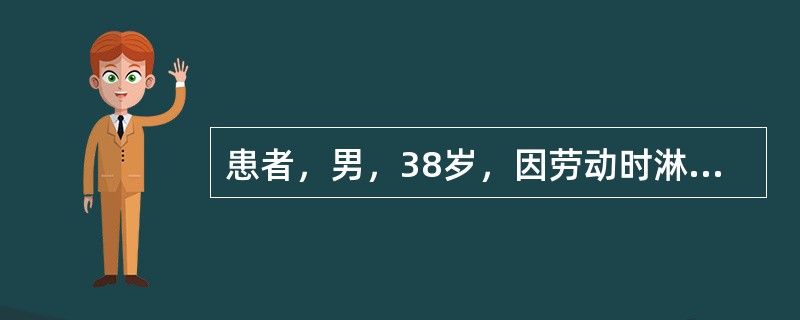 患者，男，38岁，因劳动时淋雨，第二天出现恶寒发热，头身疼痛，无汗，喘咳，痰涎清稀而量多，胸闷，不得平卧，头面四肢浮肿，舌苔白滑，脉浮。</p><p class="MsoN