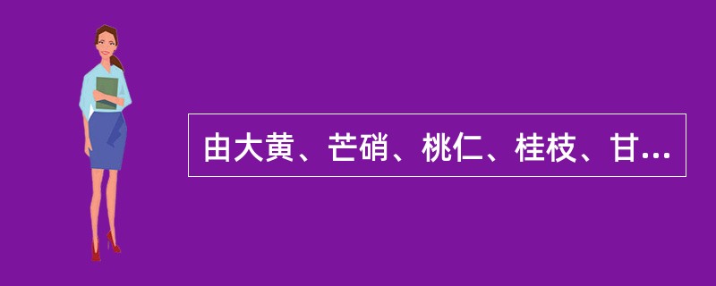 由大黄、芒硝、桃仁、桂枝、甘草组成的方剂是