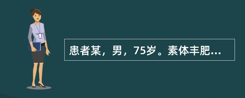 患者某，男，75岁。素体丰肥，时作眩晕、肢麻等症状。今晨醒后突然发现眼角及右侧嘴角?斜，口角流涎，语言謇涩，右侧半身不遂，但神志清楚，苔薄白，脉弦滑。其辨证分型是（　　）。