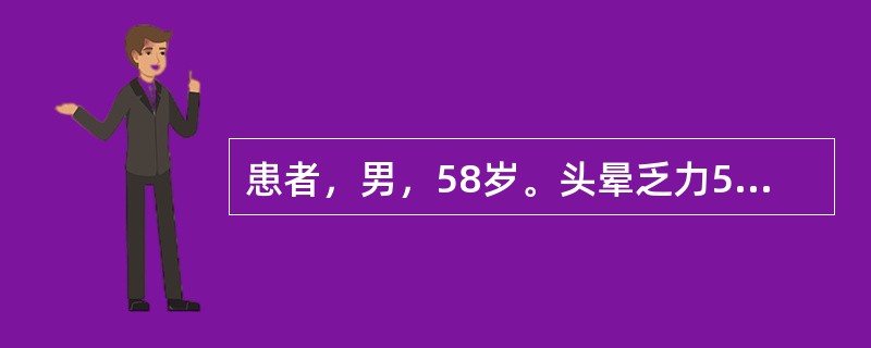 患者，男，58岁。头晕乏力5年，曾发作过3次晕厥。查体：心率48次／分，心电图示窦性心动过缓，偶发窦性停搏，最可能的诊断是（　）。