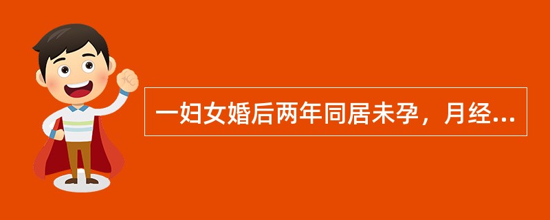 一妇女婚后两年同居未孕，月经规律，末次月经后20天出现阴道淋漓出血半月余，曾用止血药，无效。自今晨起小腹痛，出冷汗。查：BP12/8kPa（90/60mmHg），P110次/分，内诊：后穹窿饱满下垂，