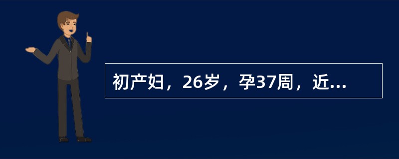 初产妇，26岁，孕37周，近1周头痛、视力模糊，昨晚头痛开始加重，呕吐2次，急诊入院。对诊断有重要价值的病史为