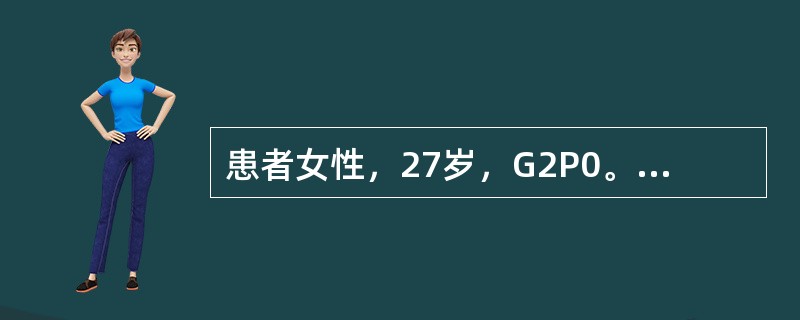 患者女性，27岁，G2P0。3年前出现痛经，近1年进行性加重。妇科检查：子宫后倾位，妊娠8周大小，质硬，活动差，子宫后壁及直肠子宫陷凹处可扪及3个结节，质硬，触痛明显。最可能的诊断是