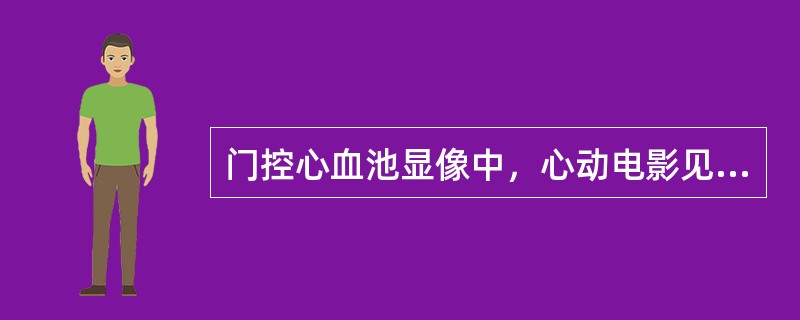 门控心血池显像中，心动电影见局部反向运动多见于（　　）。