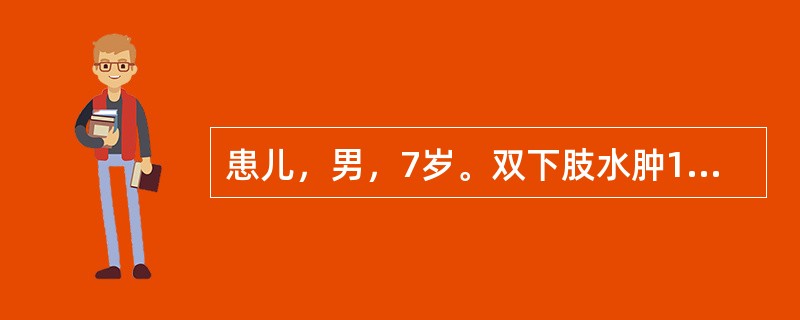 患儿，男，7岁。双下肢水肿1周。尿红细胞0～1/HP，尿蛋白+++，血白蛋白25g/L，总胆固醇6.2mmol/L。若经激素足量治疗8周后，患儿病情不缓解。进一步最有意义的检查是