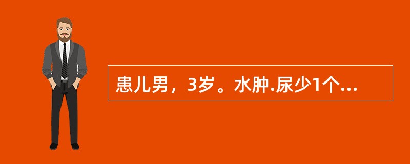 患儿男，3岁。水肿.尿少1个月，血压120/80mmHg，尿常规：蛋白（++++)，RBC5个/HP。经过抗生素治疗后，患儿感染基本控制，此时应选择的主要治疗方案是