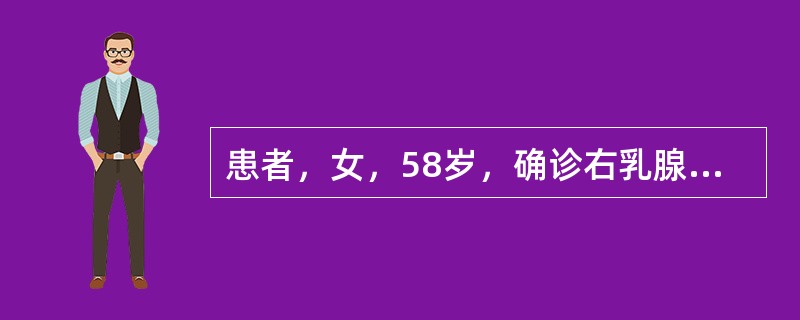 患者，女，58岁，确诊右乳腺癌并行右乳癌改良根治术后1个月余，自觉右上肢肿痛，活动受限，查体：生命征稳定，右乳缺如，右胸壁和腋窝可见手术瘢痕，右上肢中度非凹陷性水肿，右上肢抬高受限。如何处理患者上述症