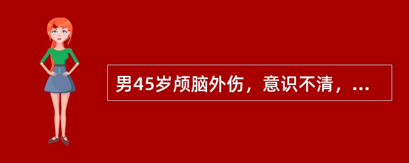 男45岁颅脑外伤，意识不清，躁动不安，BP140/80mmHg，P100次/分，心肺未见异常，拟全麻下行探查减压术。麻醉中哪种药物不宜应用？（　　）