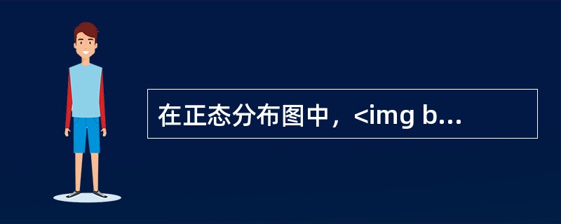 在正态分布图中，<img border="0" style="width: 18px; height: 18px;" src="https://