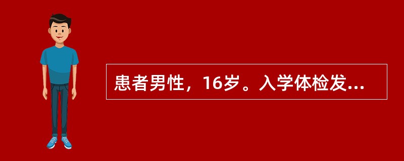 患者男性，16岁。入学体检发现：中度贫血貌，肝肋下3.5cm，脾肋下2cm。Hb92g/L，Ret8.5%；外周血涂片见较多靶形红细胞；血清铁1140μg/L；红细胞渗透脆性降低，下列哪项检查对此患者
