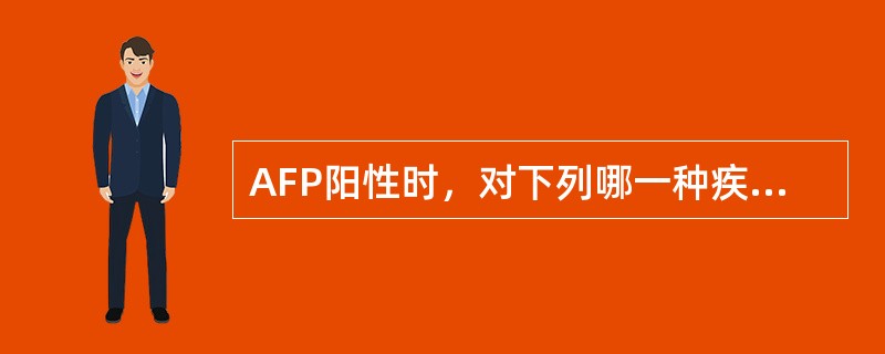 AFP阳性时，对下列哪一种疾病最有诊断意义？（　　）