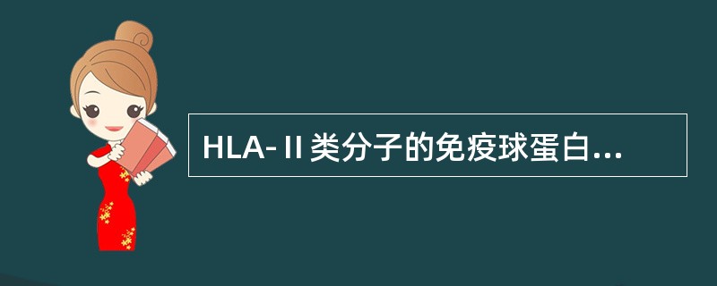 HLA-Ⅱ类分子的免疫球蛋白样区指的是（　　）。