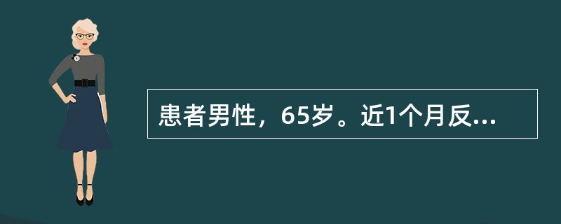 患者男性，65岁。近1个月反复发作心悸伴黑矇，首选下列哪项检查？（　　）