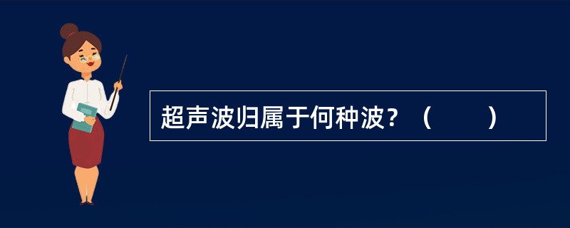 超声波归属于何种波？（　　）