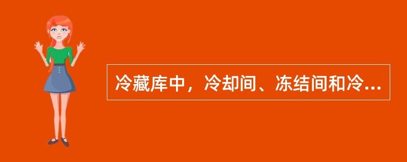 冷藏库中，冷却间、冻结间和冷却物冷藏间的冷却设备宜采用（）。