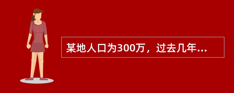 某地人口为300万，过去几年每年发生伤害患者30例，而某年的发病率为10/10万，这种情况称为（）