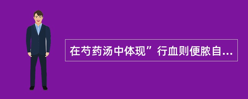 在芍药汤中体现”行血则便脓自愈，调气则后重自除“之理的药对是（）