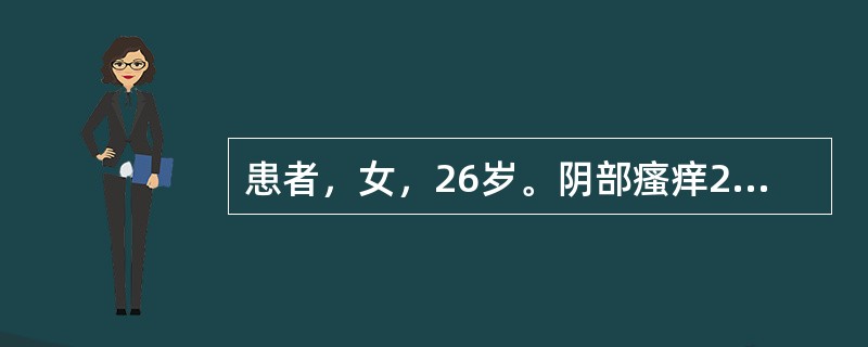 患者，女，26岁。阴部瘙痒2天，坐卧不安，带下量多，色黄质稠，其气臭秽，心烦少寐，口苦而腻，舌苔黄腻，脉弦数。其证候是（）