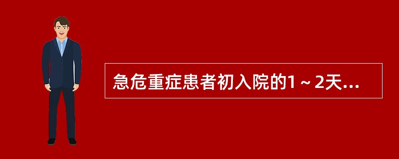 急危重症患者初入院的1～2天，最典型的心理特点是（）