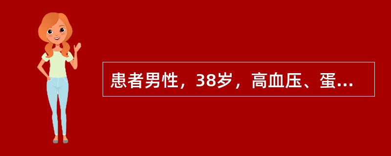 患者男性，38岁，高血压、蛋白尿、水肿多年。1年前曾查血Cr220μmol/L，B超示双肾缩小。近2周恶心、呕吐加重。测血压25/14kPa（190/105mmHg）。患者肾功能损害最可能的原因是（）